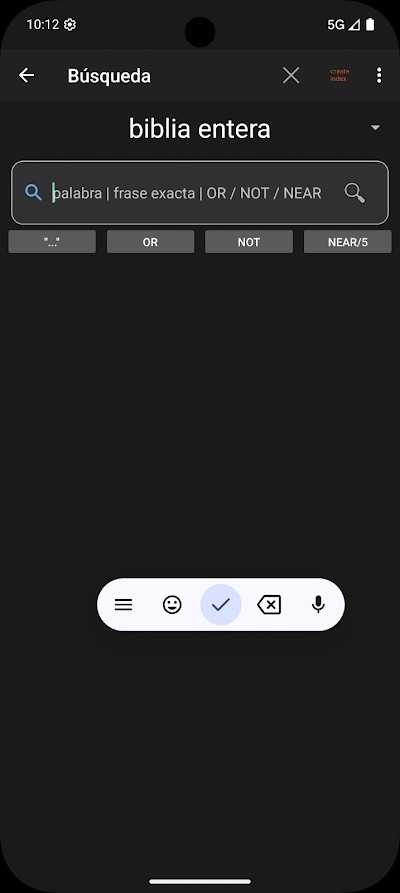 Word Rhythm: Biblia RVR — screenshot 2